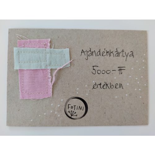 Ajándékkátrya 5000